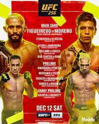 Former ultimate fighting championship (ufc) flyweight champion deiveson figueiredo believes brandon moreno is a coward for avoiding their everything that happened at ufc 256 last night! Ufc The Lineup Is Set We Ll See You Tomorrow Night On Facebook