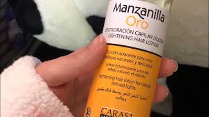 Manzanilla Oro البخاخ السحري الخيالي للشعر تكلمت عنه بالتفصيل Youtube