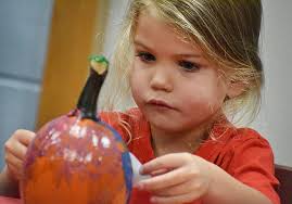 Photos: Pumpkin painting at Somerset Public Library
