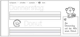Jahreszeiten Monate Wochentage Zaubereinmaleins Designblog