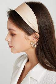 Wide Pleather Hair Band In 2021 Hair Bands Diy Hair Band Flower Hair Band