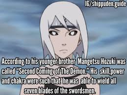 Who Is Your Favorite Seven Ninja Swordsmen Of The Mist Shippudenguide Follow Shippudenguide For More Facts And Edits Naruto Facts Swordsman Naruto