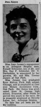 June Marie Jansen Schwaller (1937-2006)