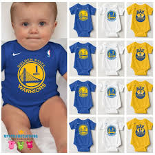 Mystylemyclothing Baby Monthly Onesies Basketball Jersey Golden State Warriors Lazada Ph
