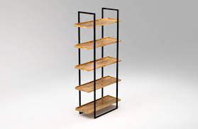 Vertical & horizontal bookshelves both available. Industrial Style Bookcase Niva 100x35cm Modern Shelving Unit Etsy