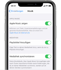 Option Mediathek Synchronisieren Mit Apple Music Aktivieren Apple Support