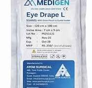 MEDIGEN Sterile Eye Drape/Ophthalmic Surgical Drape 120 x ...