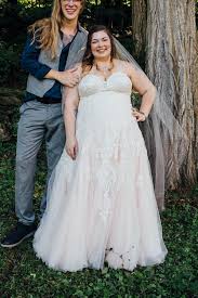 It's flattering on pretty much every skin tone. 20 Amazing Wedding Dresses For Plus Size Brides Anomalie Unboxed Wedding Blog