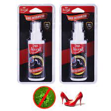 2 Pack Odor Eliminator Shoe Deodorizer Spray Socks Boots Freshener Smell Remover Walmart Com Walmart Com