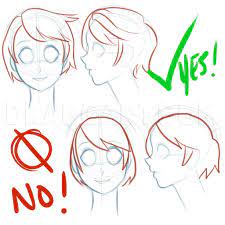 Integrated google poly interface helps you to add your tilt brush artwork into your gallery. How To Draw Manga Heads Step By Step Drawing Guide By Puzzlepieces Dragoart Com