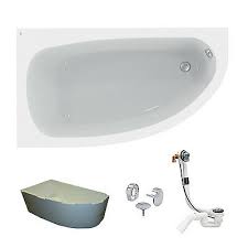 Aber eine eckbadewanne muss nicht immer platzsparend sein. Ideal Standard Space Saving Bath Surf K2758 K2757 Tray Carrier Drain Set Ebay