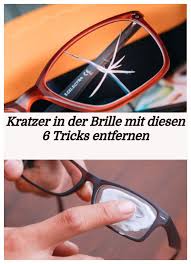 Kratzer In Der Brille Mit Diesen 6 Tricks Entfernen Brille Reinigen Hausreinigungs Tipps Tricks