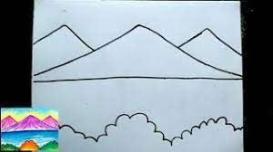 Gambar pemandangan alam ini menjadi bukti akan keindahan alam yang terdapat di beberapa penjuru dunia. Cara Menggambar Pemandangan Mudah Ditiru Untuk Anak Youtube