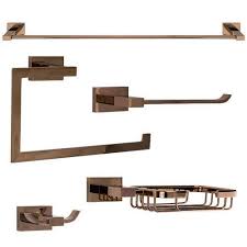 Kit De Acessorios Para Banheiro Mondrian Rose Gold No Submarino Com Acessorios Para Banheiro Ganchos De Banheiro Gancho Para Banheiro