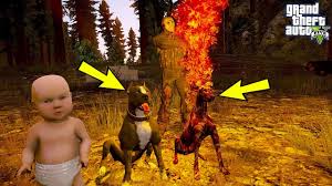 Jason Un Cehennem Kopegi Pasayi Mahvetti Gta 5 Zombi Kiyameti Modu Youtube