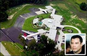 John Travolta John Travolta House Celebrity Houses Florida Mansion