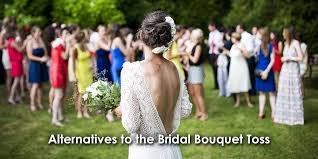 Maybe you have a dance competition, but instead of giving your bridal bouquet as the prize, you. Alternatives To The Bridal Bouquet Toss Alternative To Tossing Flowers
