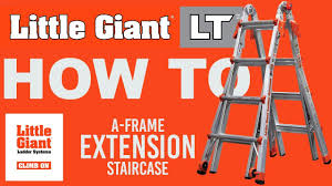 When looking for a good ladder and related accessory from little giant, you should focus on these things we cannot deny that little giant has a wide array of ladders to choose from. Little Giant Ladders Lt How To Youtube