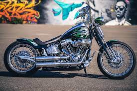 Harley Davidson Cvo Softail Springer Custom Flamos Hardcoreharleydavidsonmotorcyclepics Harley Davidson Cvo Harley Davidson Chopper Motorrad