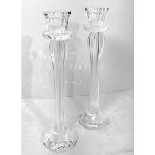 5 out of 5 stars. Mikasa Traditional Crystal Candle Holders A Pair Chairish