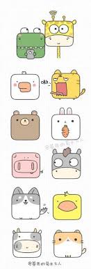 基质的菊长大人的堆糖个人主页 堆糖 美好生活研究所 easy drawings animal doodles cute drawings