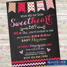 Valentine Gender Reveal Invite February Baby By Dreamlikemagic Valentines Gender Reveal Gender Reveal Invitations Baby Gender Reveal Party