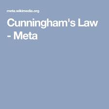 When I Have Fears That I May Cease To Be Summary Cunningham S Law Meta Law Meta Cunningham