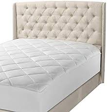 Amazon Com Mastertex Full Extra Long Mattress Pad Topper Fitted Down Alternative Mattress Cover 100 Cotton Top 300 In 2020 Mattress Mattress Pad Mattress Covers