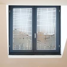 Sticker Vitres Effet Tissage Sticker Vitre Occultant Fenetre Stickers Vitres