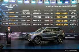 Check best suv car model in malaysia with price, specifications and review. 2020 Proton X70 Ckd Launched Volvo 7dct 15 Nm 13 Better Economy More Features Rm95k To Rm123k Paultan Org
