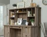Sauder Costa Washed Walnut Home Office Hutch for Desk 428726 ...