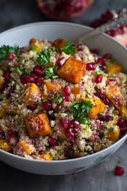 Roasted Butternut Squash Quinoa Salad Recipe Butternut Squash Quinoa Salad Healthy Recipes Butternut Squash Quinoa