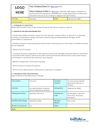 Bewerben sie sich direkt online! Secretary Job Description Template By Bayt Com