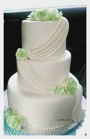 Instead, our system considers things like how recent a review is and if the reviewer. Simple Elegant 3 Tier White And Green Wedding Cake Cakecentral Com