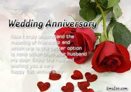 1st Wedding Anniversary Wishes - Anniversary Quotes Sms via Relatably.com