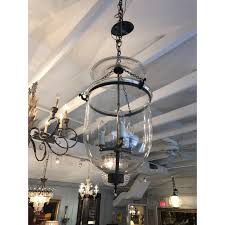 It's made from metal and has an open lantern silhouette that brings a contemporary flair to a traditional design. Mid 19th Century Antique Traditional Hurricane Style Foyer Lantern Chandelier Chairish