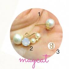 4 color パステル ピアス ピアス アクセサリー ピアス アクセサリー