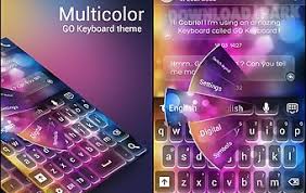 Cute emojis, themes and gifs. Luminous Go Keyboard Theme Android App Free Download In Apk