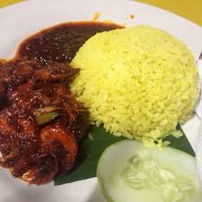 Nasi lemak is not as light and refreshing as the name suggests! Nasi Lemak Kuning Diraja 1 Tip