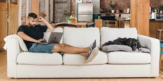 Axis ii grey microfiber sofa + reviews | crate and barrel. Sofa Buying Guide Reviews By Wirecutter