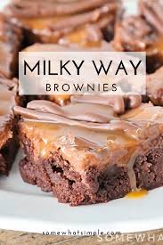 Milky Way Brownies Recipe Brownies Recipe Easy Fun Baking Recipes Brownie Recipes