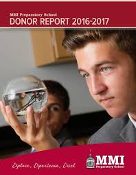 Donor Report 2016-2017 by MMI Prep