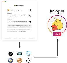 Live Stream On Instagram From Your Computer Yellow Duck In 2020 Live Video Streaming Smartphone Apps New Instagram