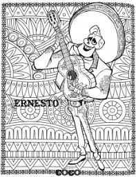 Straight from the hit disney movie, coco comes to the coloring sheets. Coco Free Printable Coloring Pages For Kids