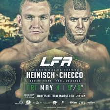 Live Combat Sport Schedule: 5/1