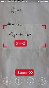 Use Photomath App To Solve Math Equations In Real Time Ios Windowsphone Android Coming Soon Math Apps Math Equations Math