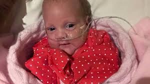 Miracle Hull baby Lexie Bryant born 17 days after her tragic twin is  finally home