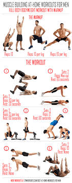 20 at home workouts for men women