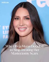 Olivia Munn has changed her mind about treating scars from her mastectomy.  See below for the full story ⬇️.