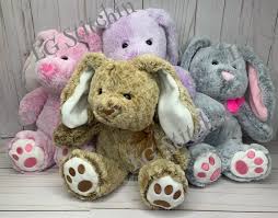 Click here and download the personalized easter bunny graphic · window, mac, linux · last updated 2021 · commercial licence included ✓. Bunny Rabbits Stuffed Bunny Custom Rabbit Long Ears Easter Gift Baby Gift Child Boy Girl Stuffed Animal Personalized Easter Bunny Name On Ear Toys Games